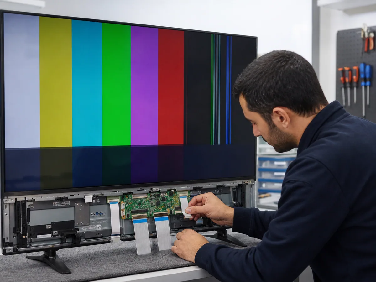 Ekran və panel nasazlığının diaqnostikası